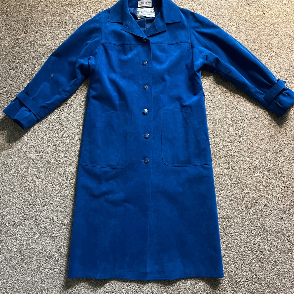 VTG Ultrasuede John Carroll Blue Coat